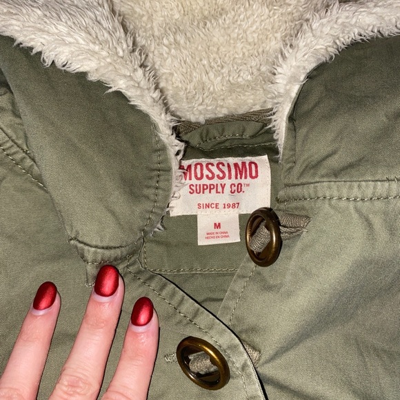 Mossimo Green Cargo Pullover Jacket - Picture 7 of 8